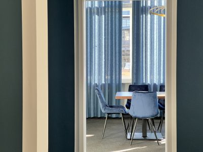 Blick in den Salon